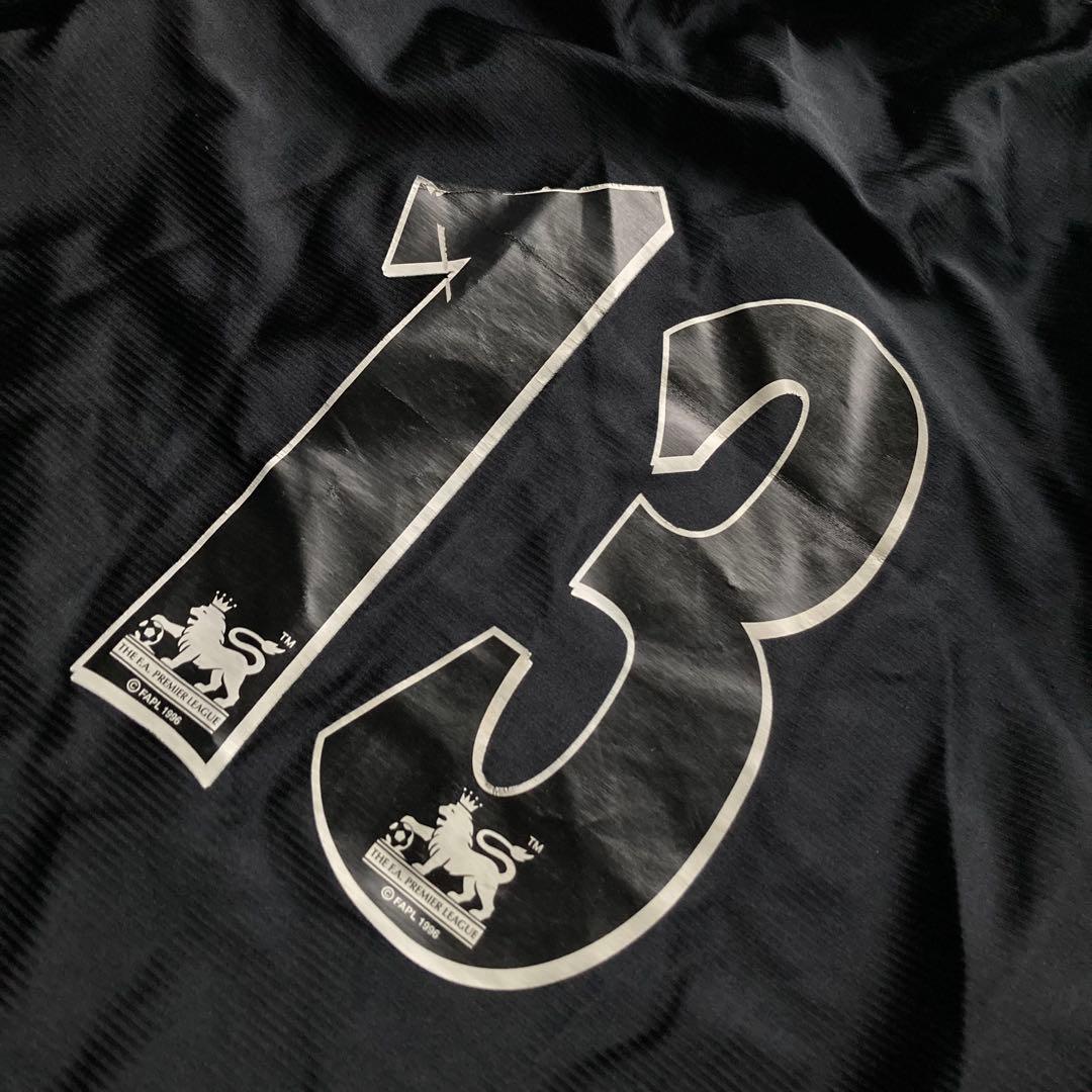 ビンテージ adidas オーバーサイズ フットボールシャツ 万国旗