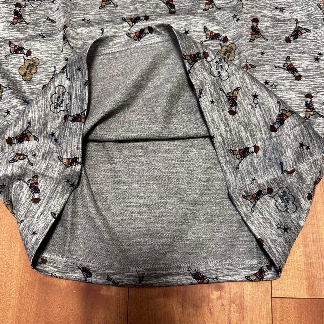 長袖　モックネック　ダンボールスカート　上下セット　ハイネック　インナー　春夏