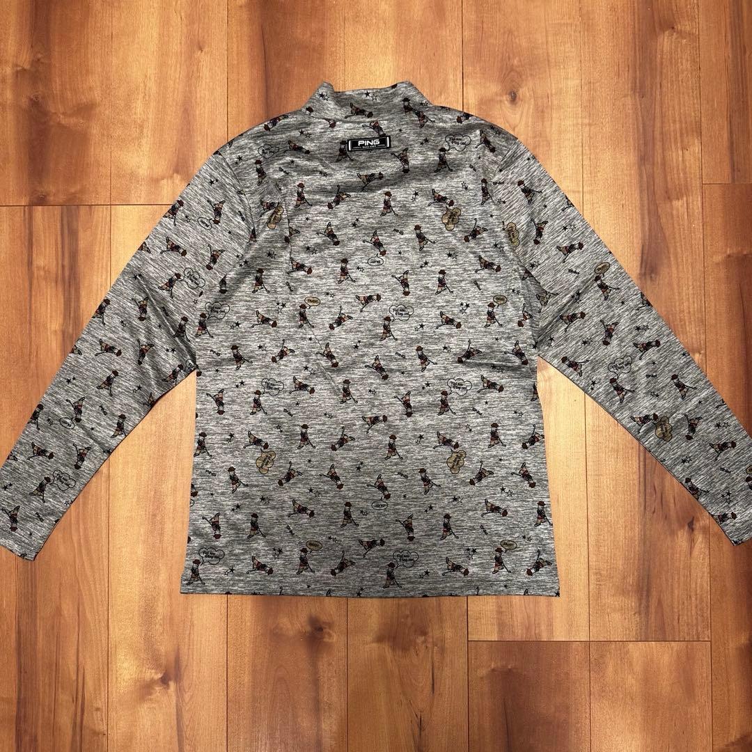 長袖　モックネック　ダンボールスカート　上下セット　ハイネック　インナー　春夏