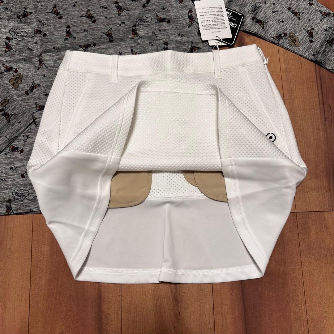 長袖　モックネック　ダンボールスカート　上下セット　ハイネック　インナー　春夏