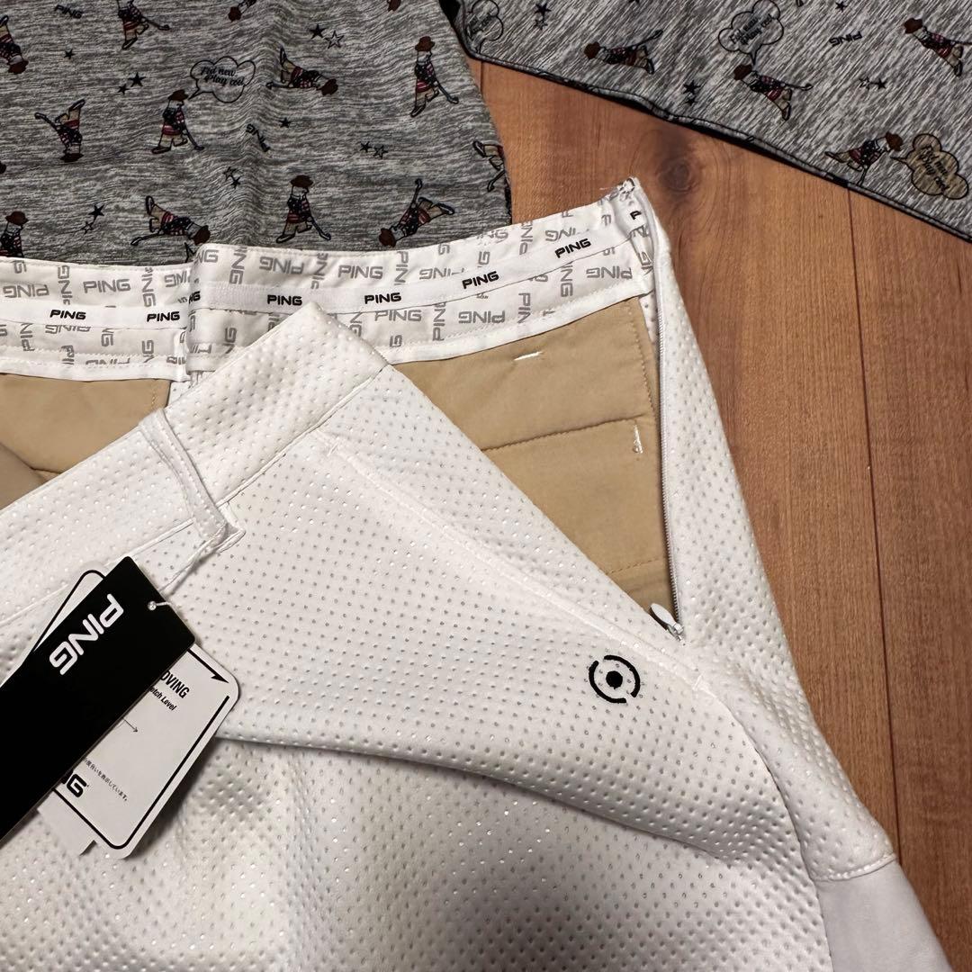 長袖　モックネック　ダンボールスカート　上下セット　ハイネック　インナー　春夏