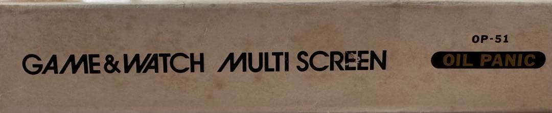 【レア】Nintendo OIL PANIC ゲーム&ウォッチ 電池付き