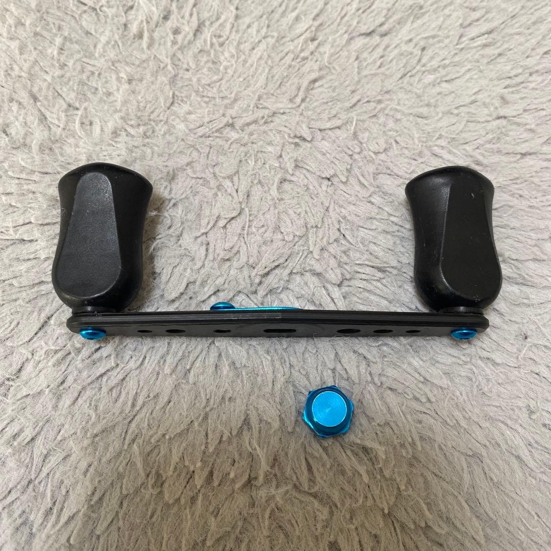 KTF 軽量カーボンハンドル　シマノ用　左ナット付属　80ミリ