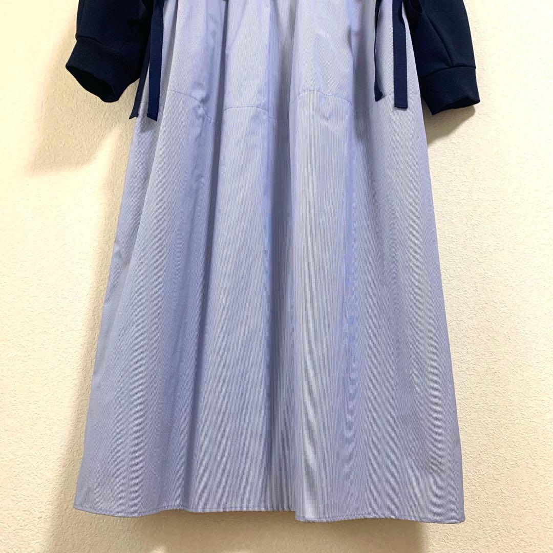 【新品未使用】ストロベリーフィールズ ドッキングワンピース レイヤード風