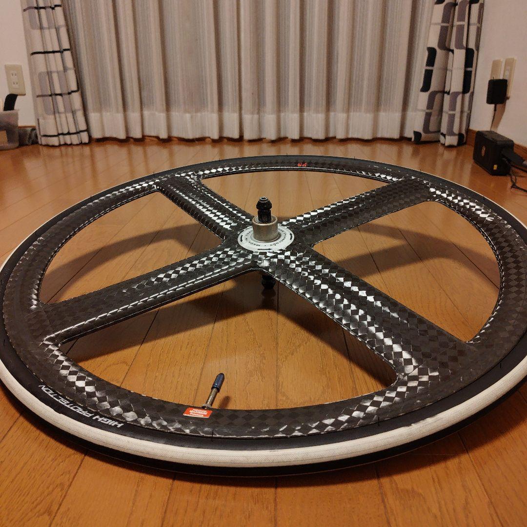 4本バトンホイール　フロント　ピスト　 700c