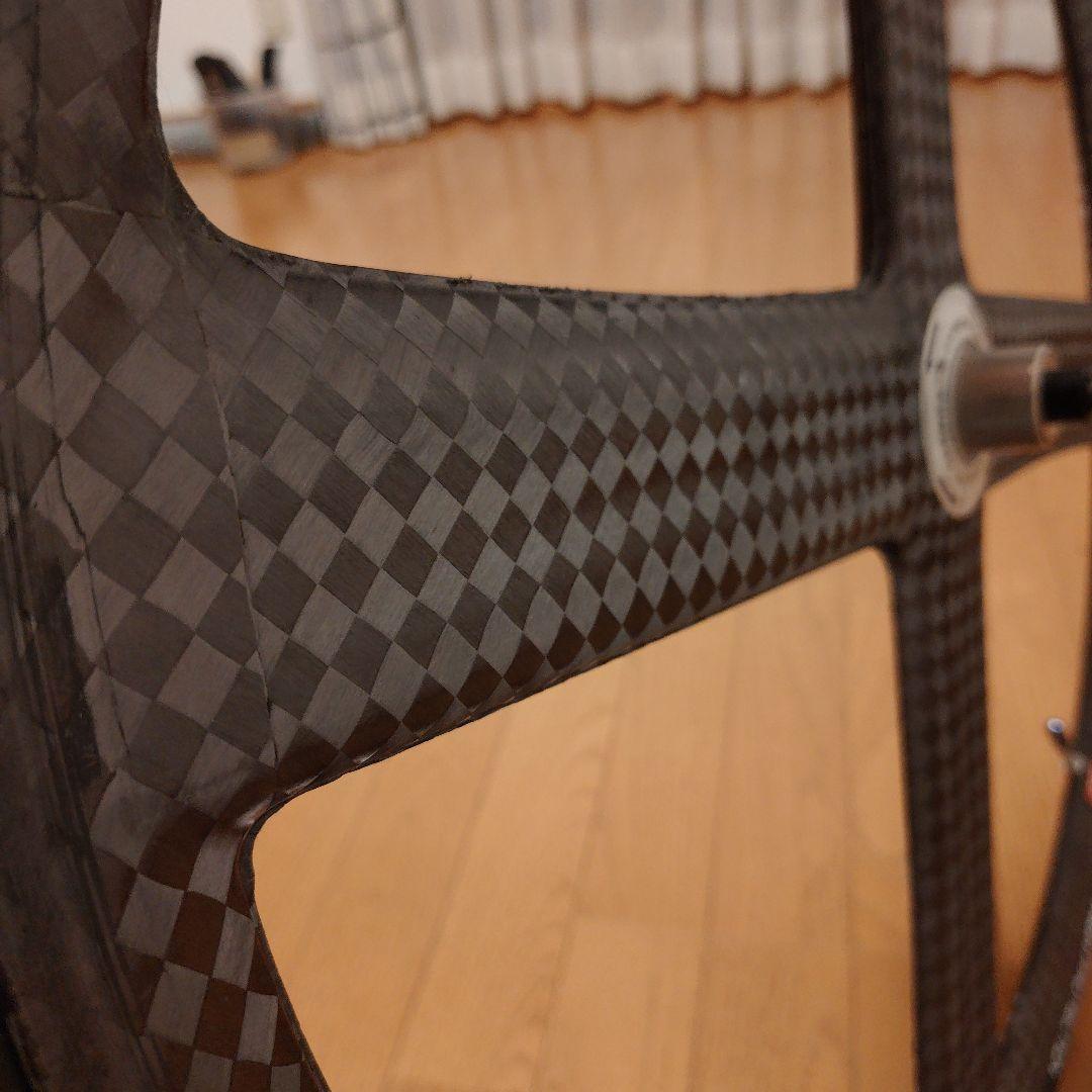 4本バトンホイール　フロント　ピスト　 700c