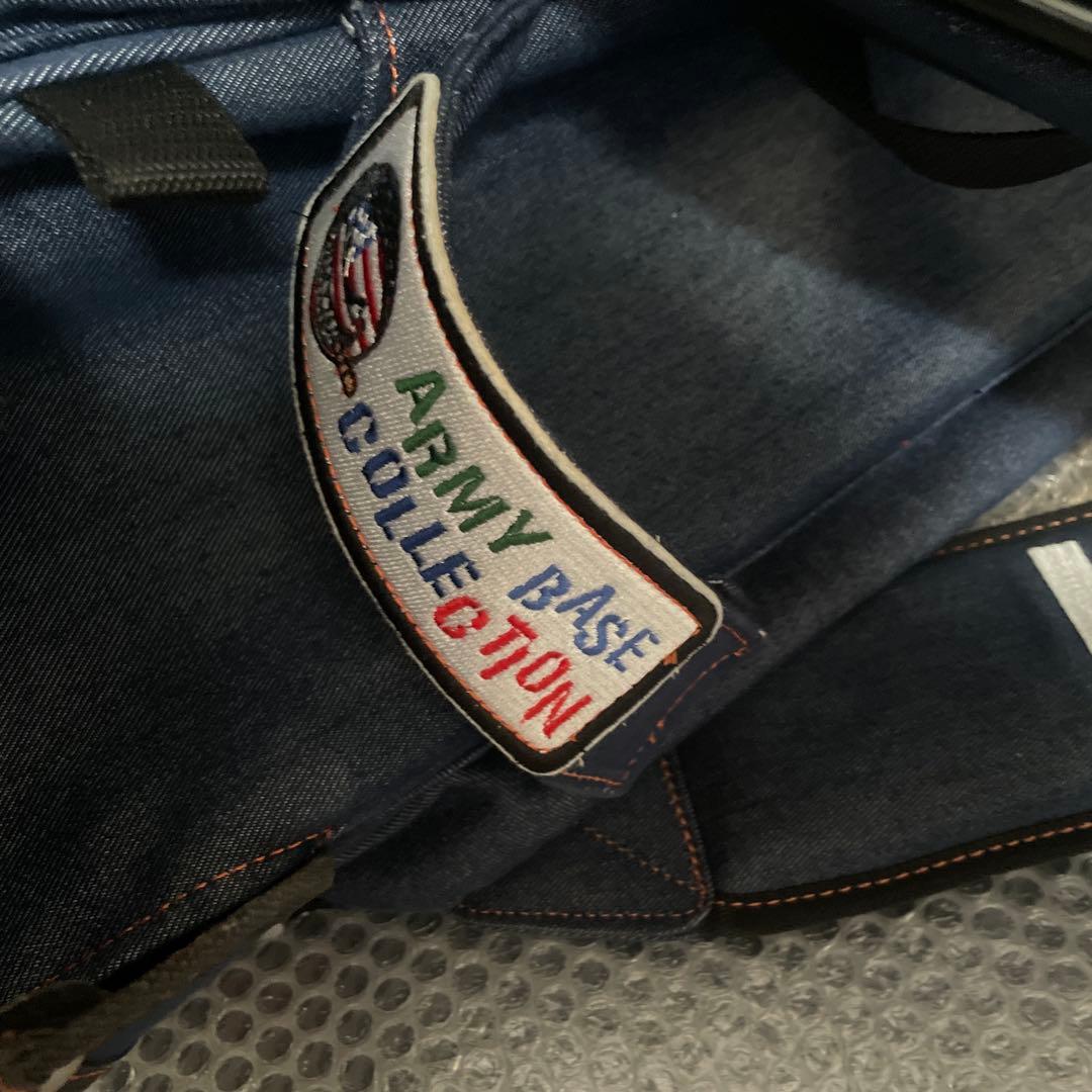 T*9様 希少 デニム生地 アーミーベースコレクション スタンドキャディバッグ