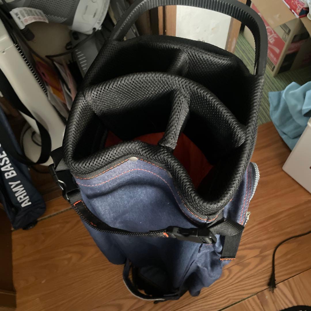 T*9様 希少 デニム生地 アーミーベースコレクション スタンドキャディバッグ