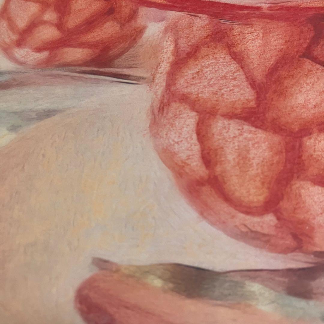 スイーツアート2 パステル画　額縁寸法32.7㎝×24.0㎝×1.5㎝