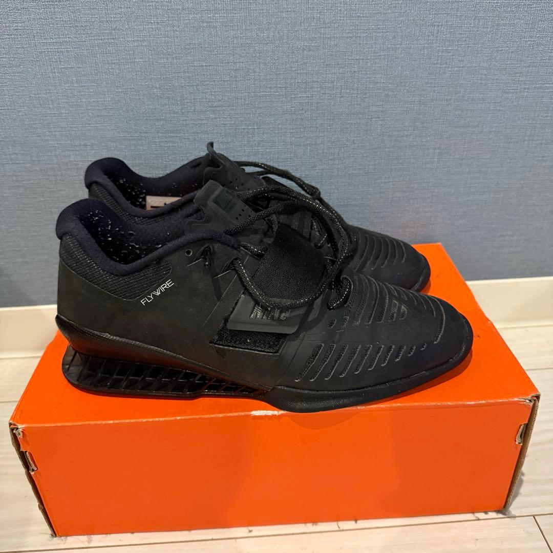 ロマレオス3 NIKE ナイキ　リフティングシューズ　26.5cm 箱あり