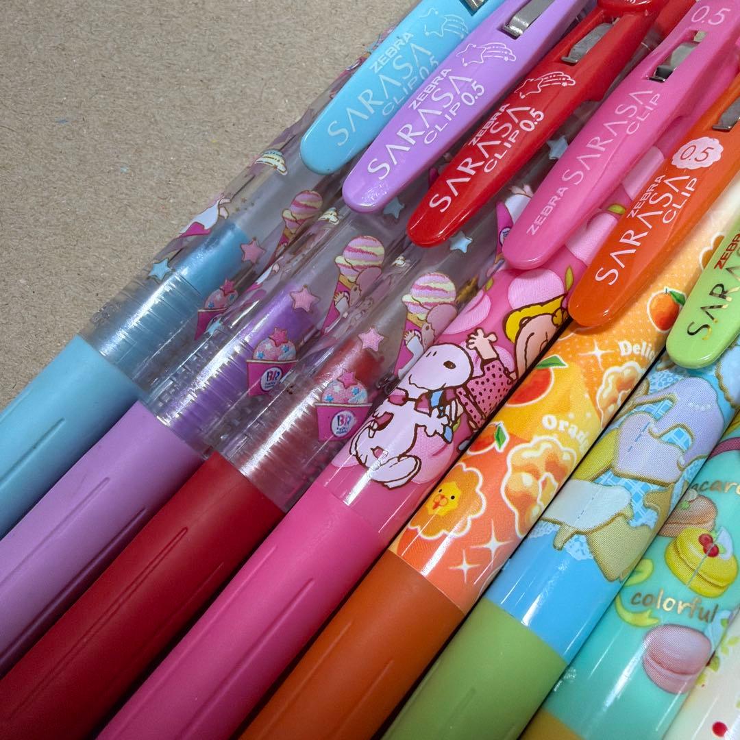 限定 ゼブラ SARARA サラサ ボールペン ピチレモン 匂い付 12本セット