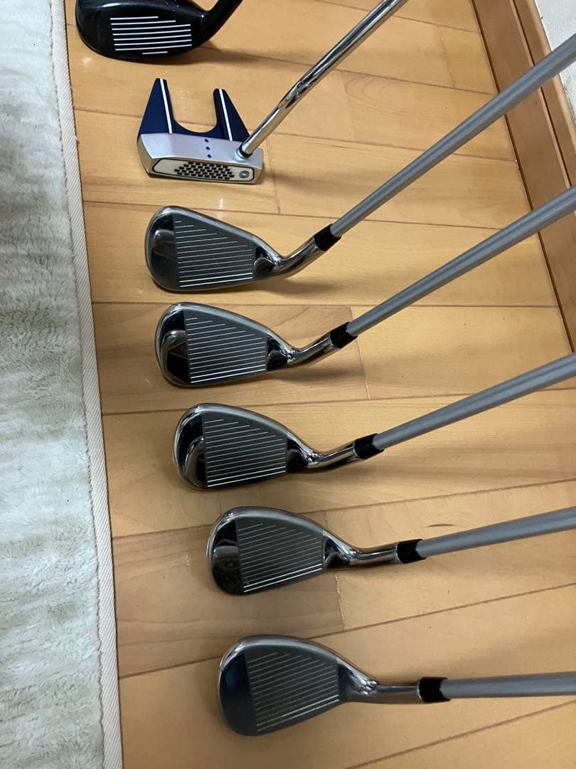 キャロウェイREVAとPEARLY GATES レディース ゴルフクラブセット