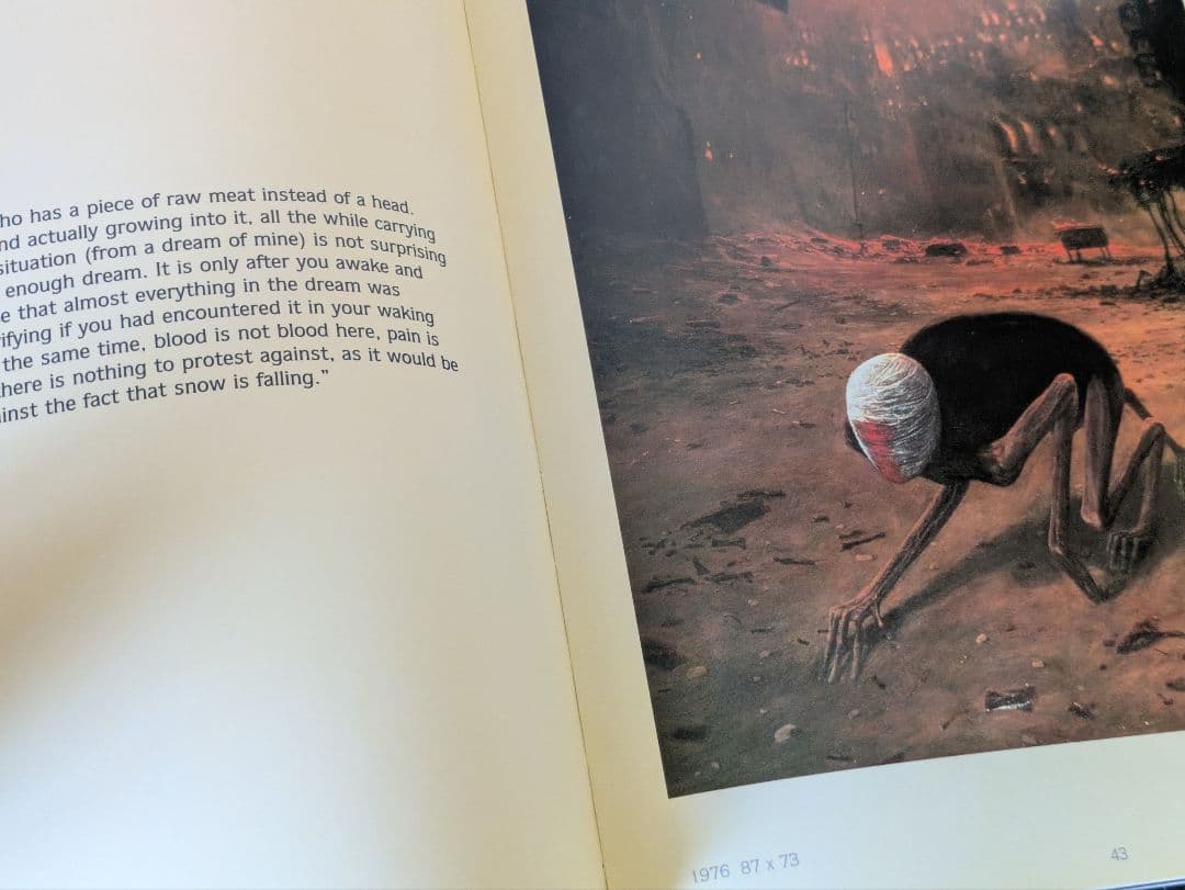 The Fantastic Art of Beksinski ベクシンスキ 画集