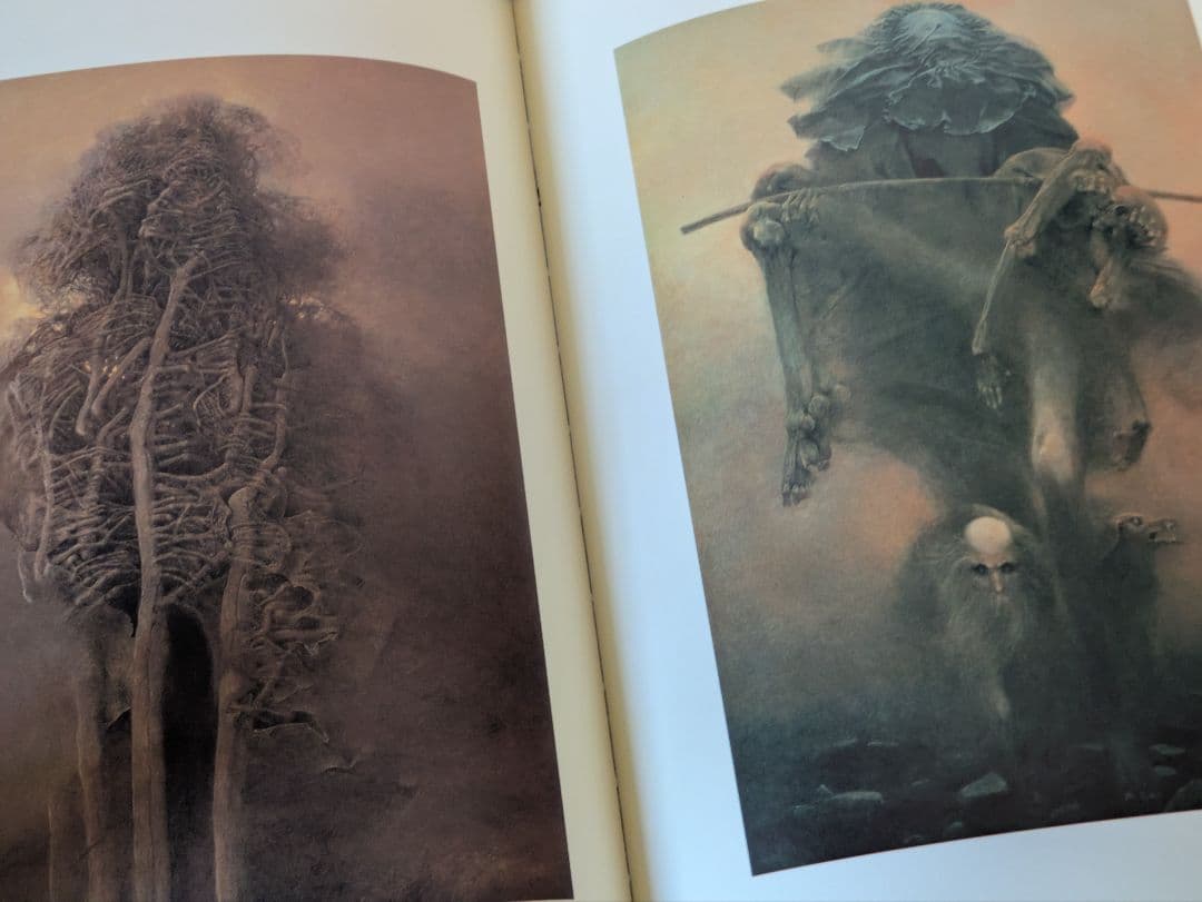 The Fantastic Art of Beksinski ベクシンスキ 画集