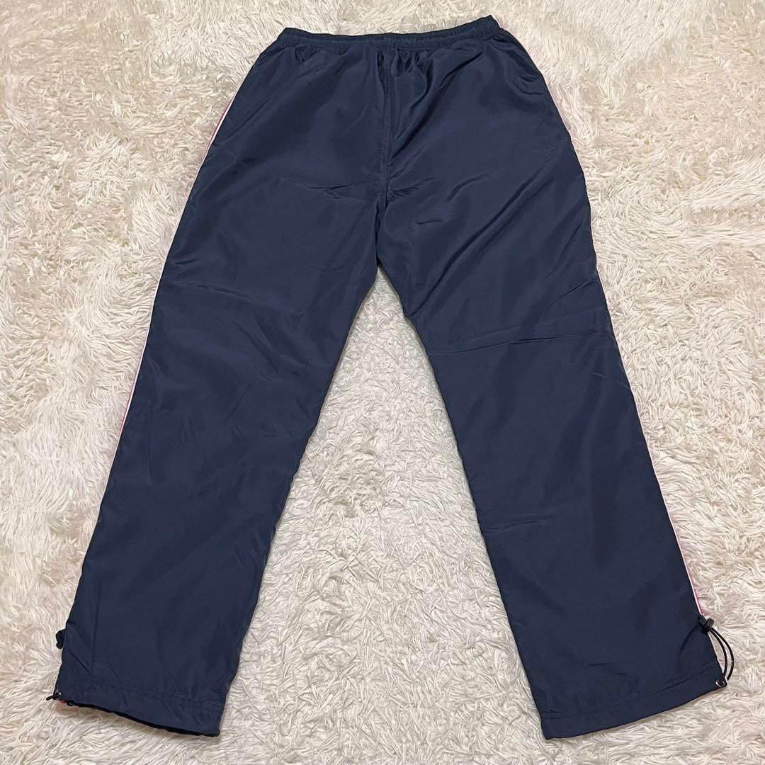 ✨美品✨ Lotto ジャージ上下セット 裏フリース ネイビー/ピンク M