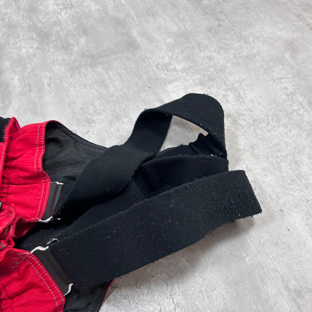 Z240 クラブ デサント スキーウェア 上下セット 赤 メンズ M 日本製