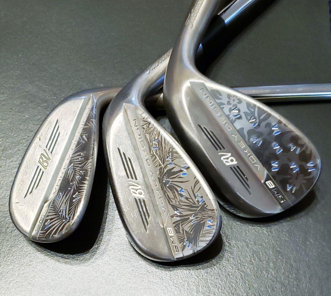 S【超レア】ボーケイ SM8 ノーメッキ 46.50.58 カスタム品