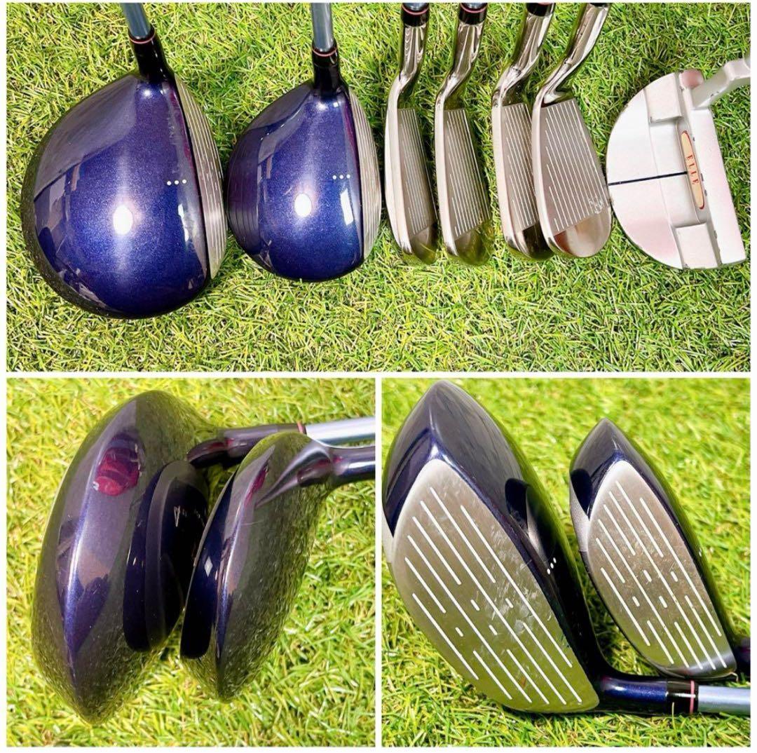 Callaway未使用ゴルフバッグ付き！レディース ゴルフクラブセット