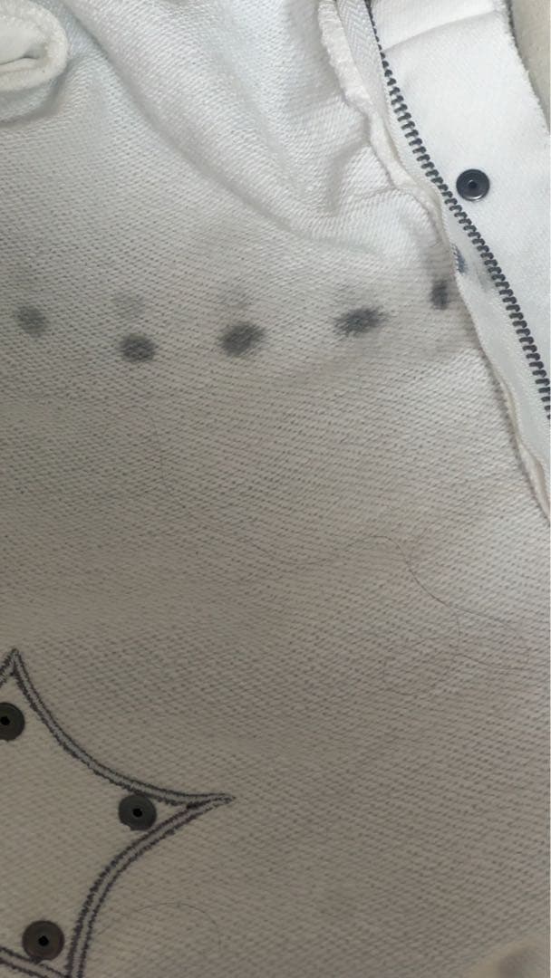 REFLEM レフレム クロスパッチ2WAY セパレートスリーブZIPパーカー