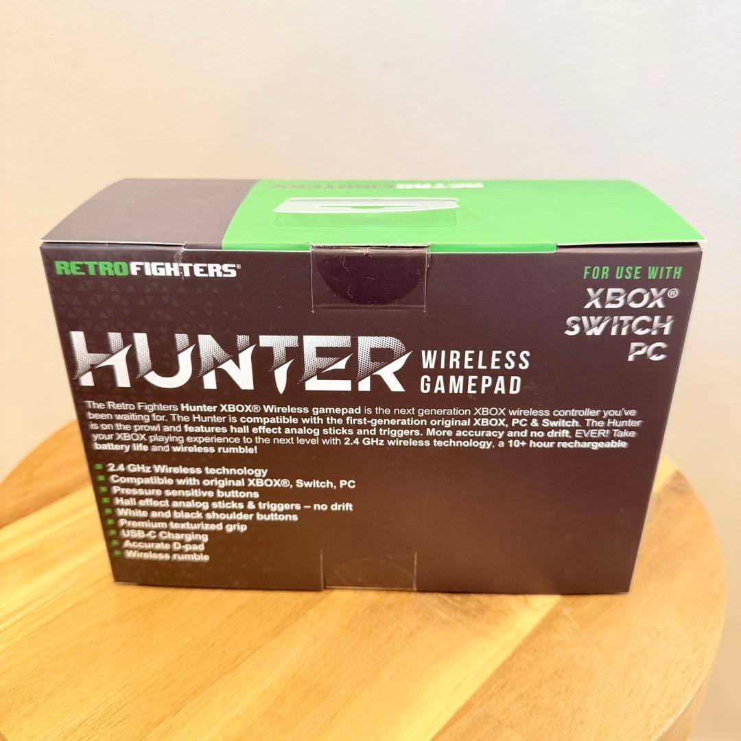 【新品】初代 XBOX ワイヤレスコントローラー レトロファイターズハンター