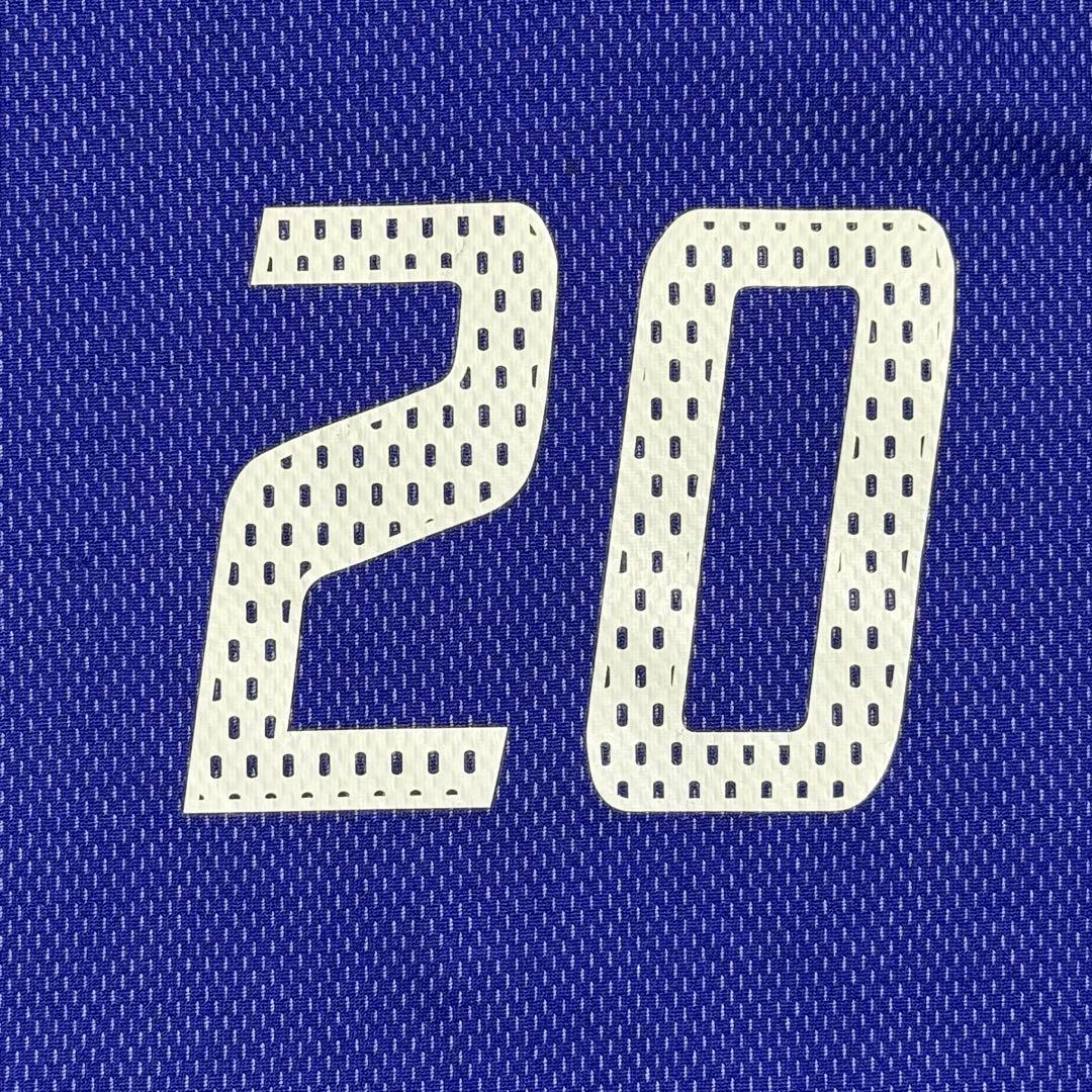 【2002年日韓W杯】　日本代表 ユニフォーム 20番 明神智和　アディダス