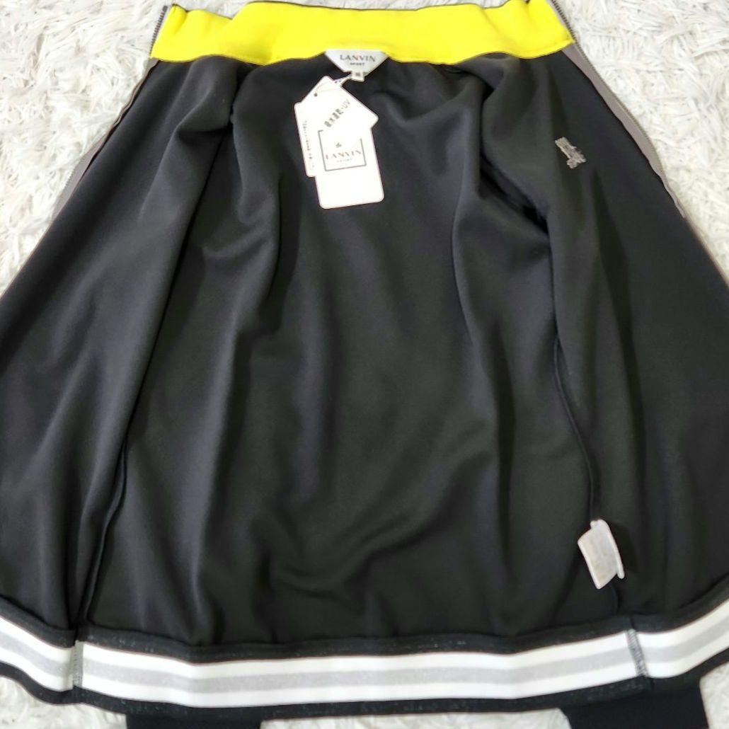 ✨タグ付未使用品✨LANVIN SPORT フルジップゴルフジャケット 黒 38
