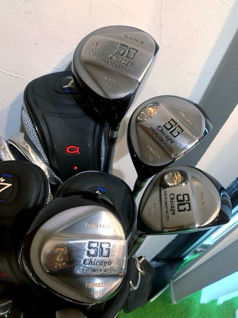 豪華　良品　SGシカゴ　ゴルフクラブ 本格フルセット　バッグ/ブリヂストン