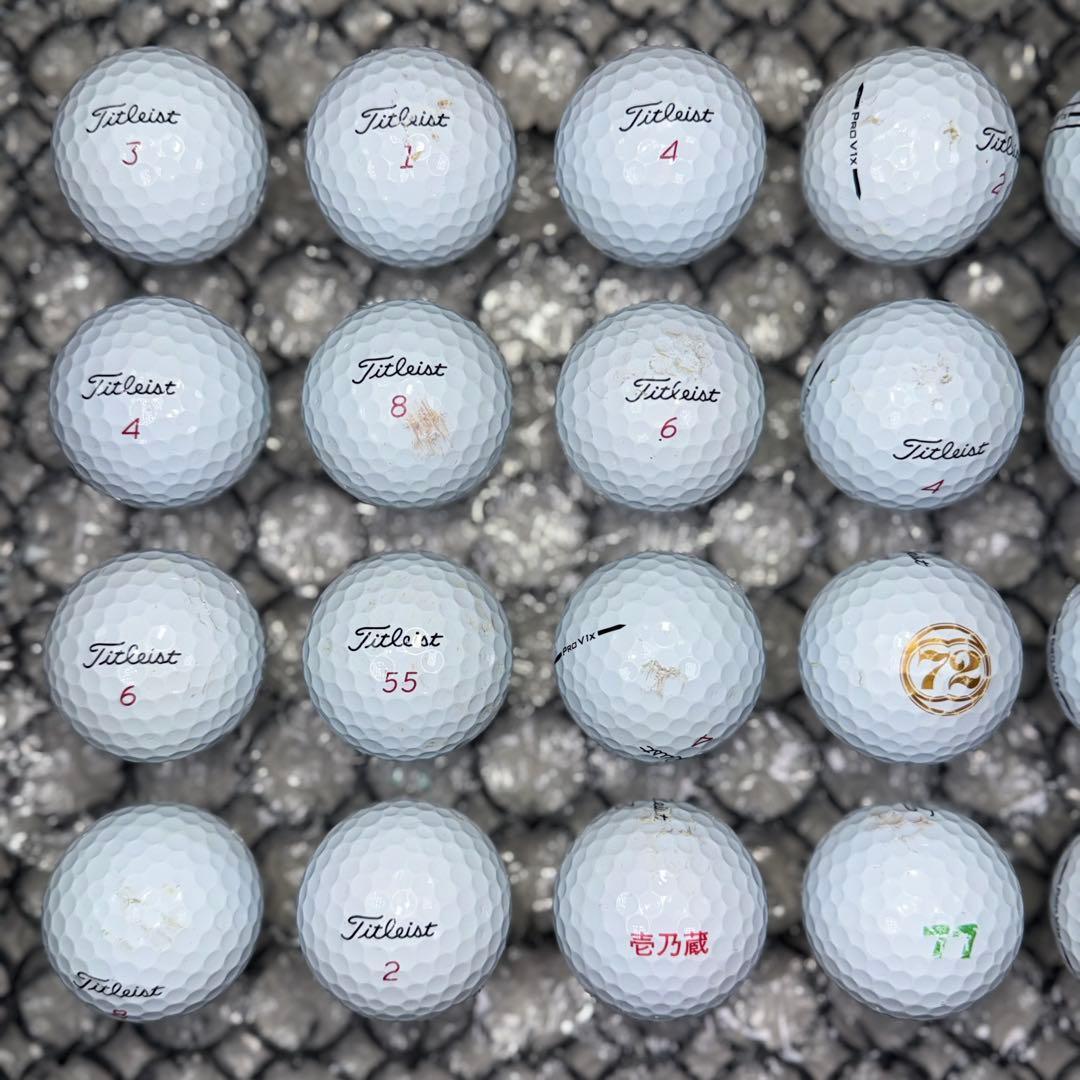 ゴルフボール タイトリスト pro v1x 20球 Aランク 76 おまけ付き