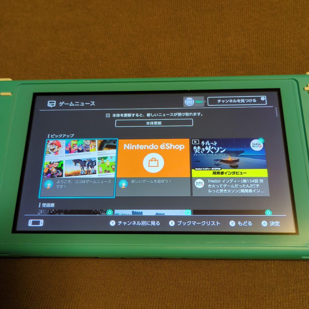 【ジャンク】Nintendo Switch Lite ターコイズ