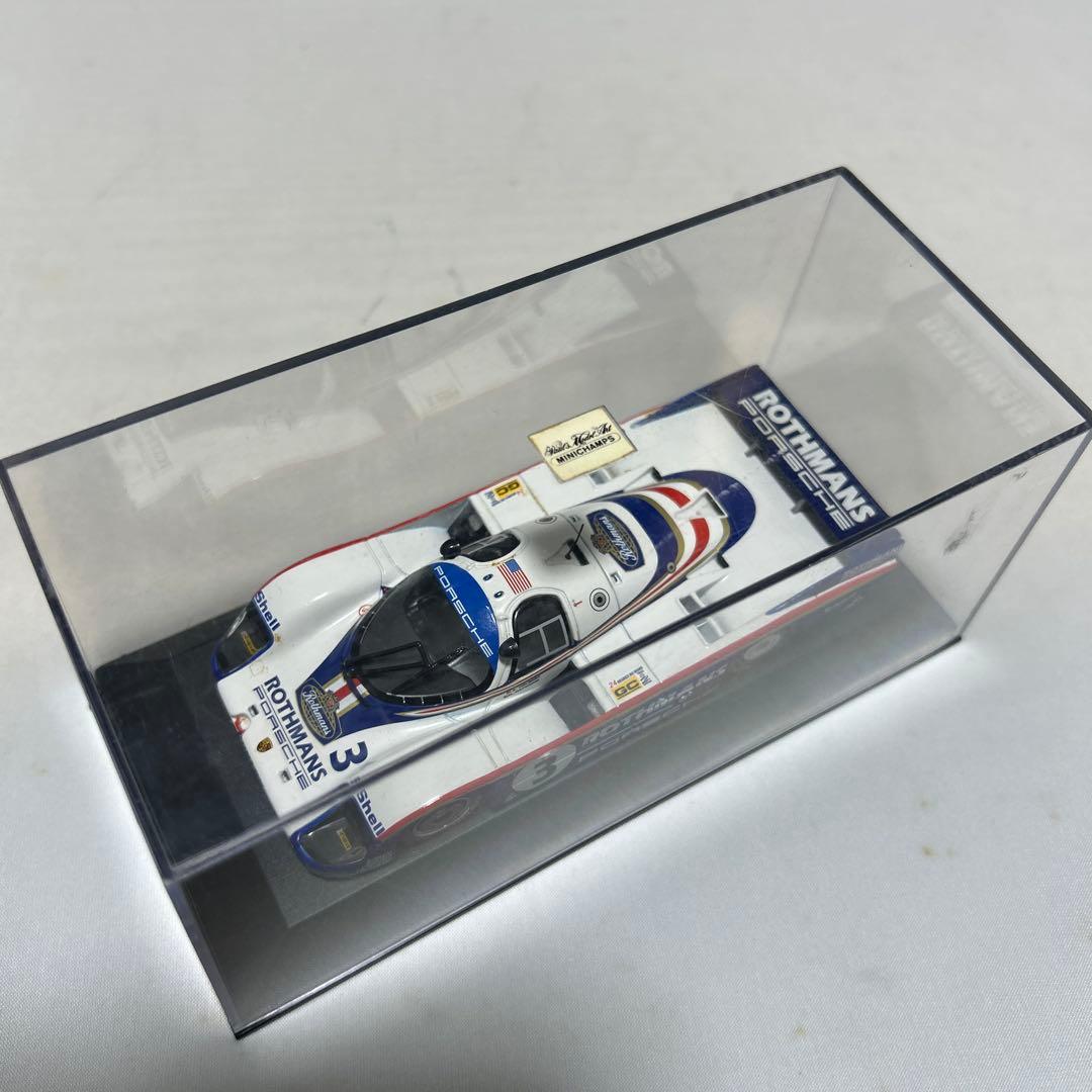 ミニチャンプス 1/43 PORSCHE962C ロスマンズ #2