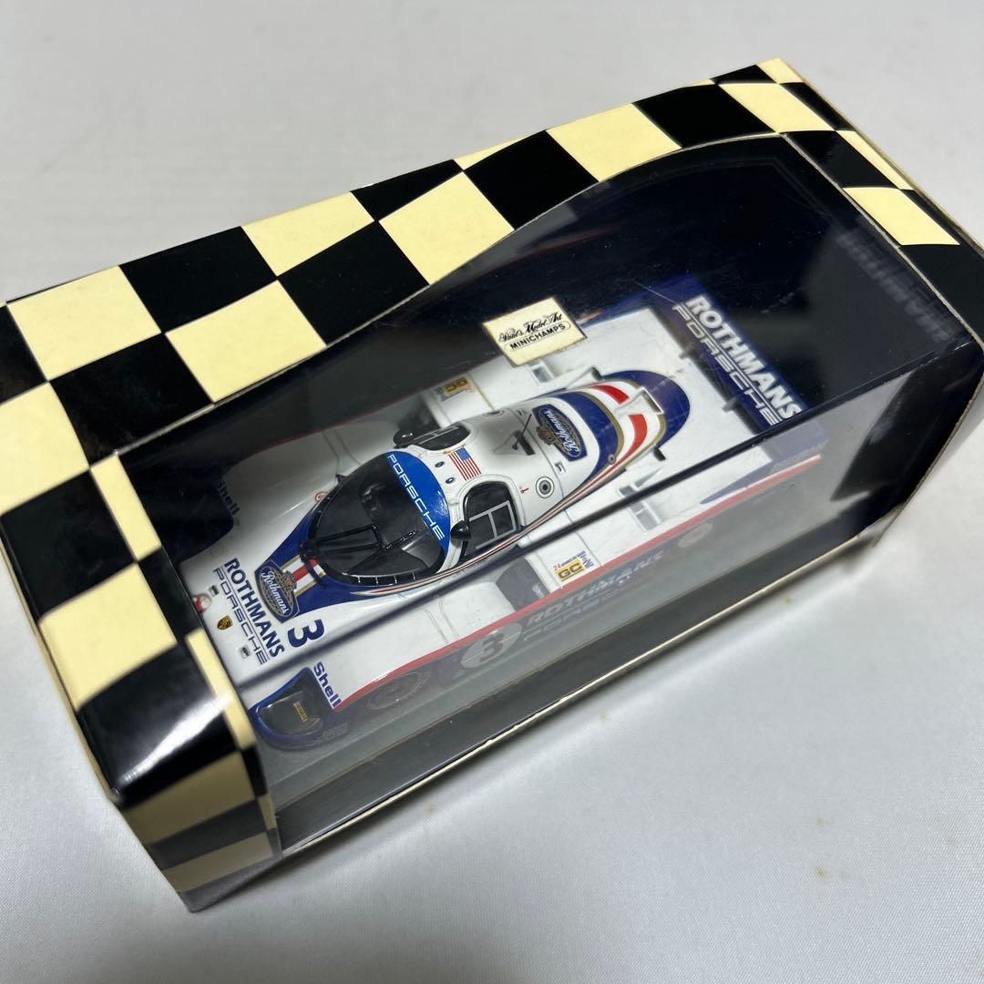 ミニチャンプス 1/43 PORSCHE962C ロスマンズ #2