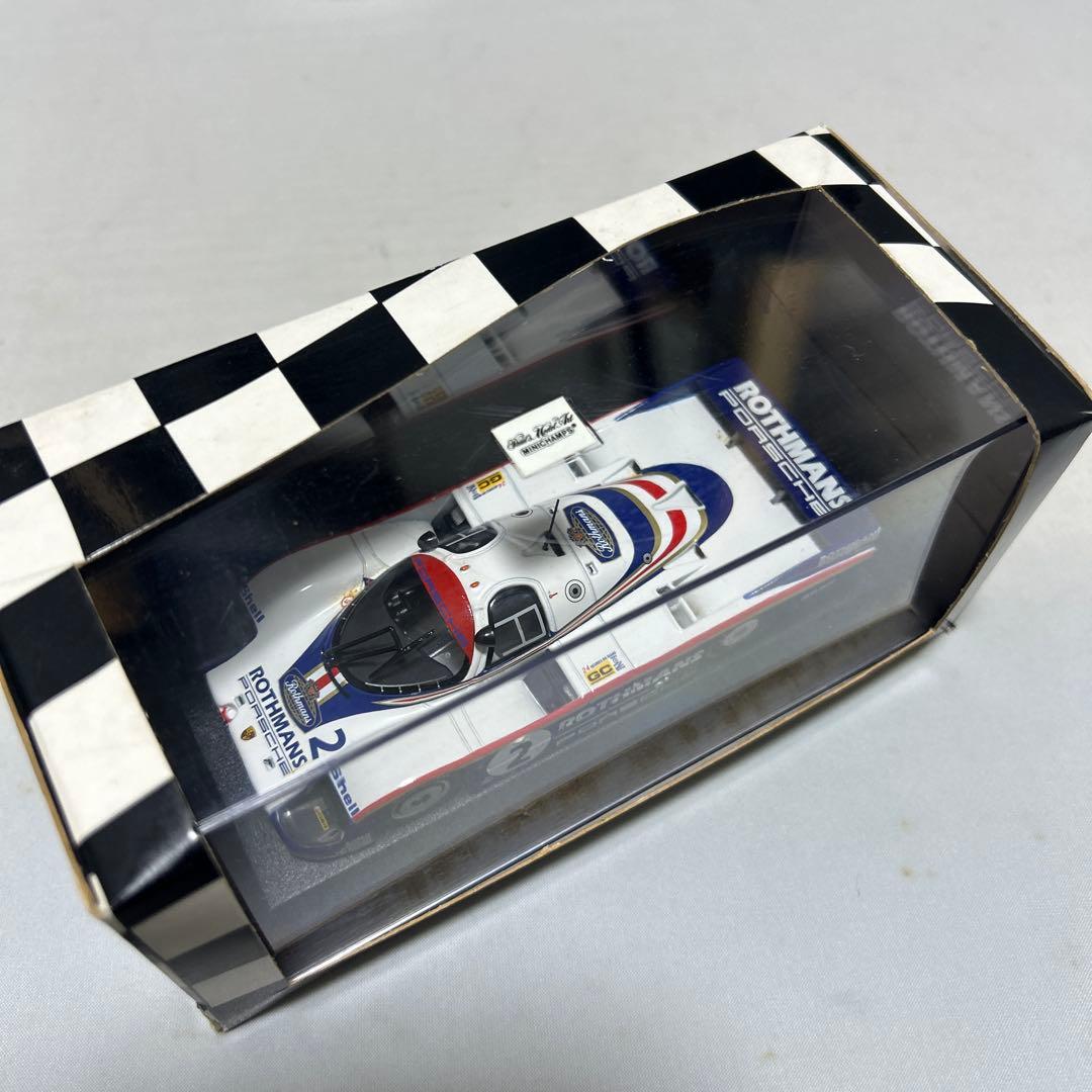 ミニチャンプス 1/43 PORSCHE962C ロスマンズ #2