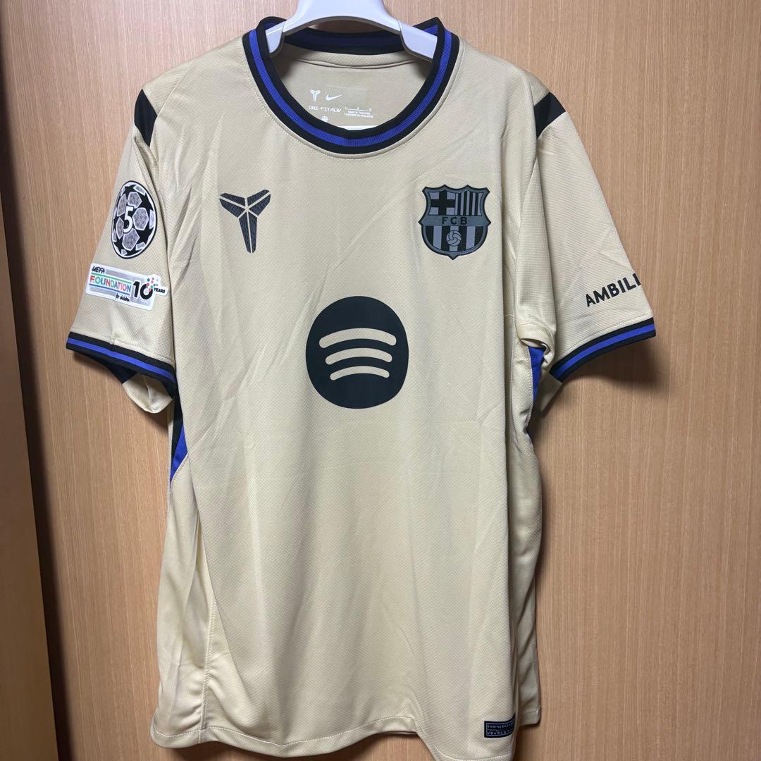 FCバルセロナ 25-26アウェイ 半袖 ユニフォーム No.8ペドリ