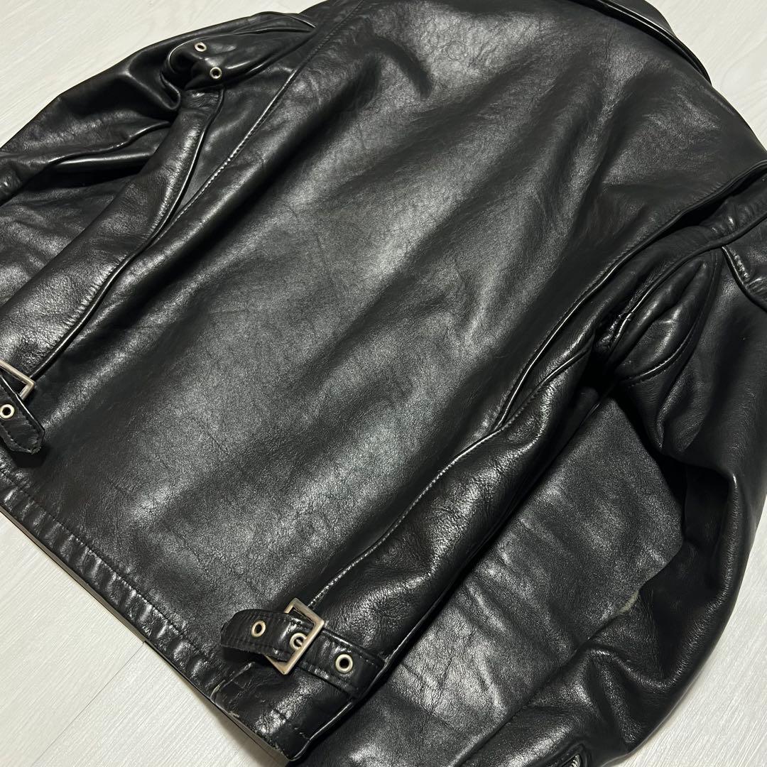 【希少✨XXSサイズ】schott 643 レザージャケット　シングルライダース