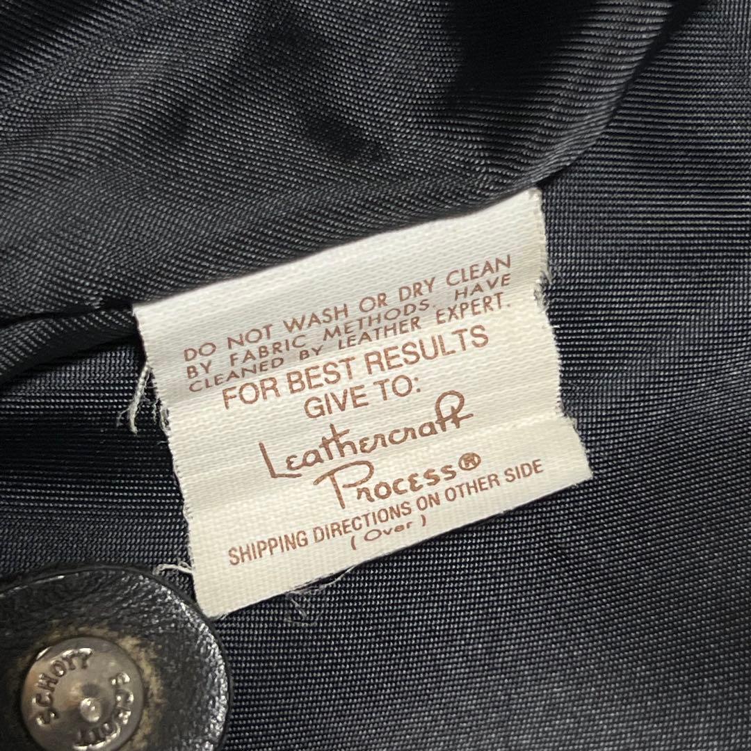 【希少✨XXSサイズ】schott 643 レザージャケット　シングルライダース