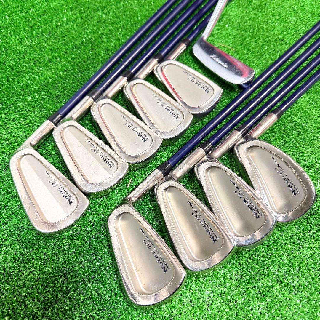 ゴルフセット　初心者応援　Mizuno ラウンド仕様　メンズ　打感良好　すぐ使用