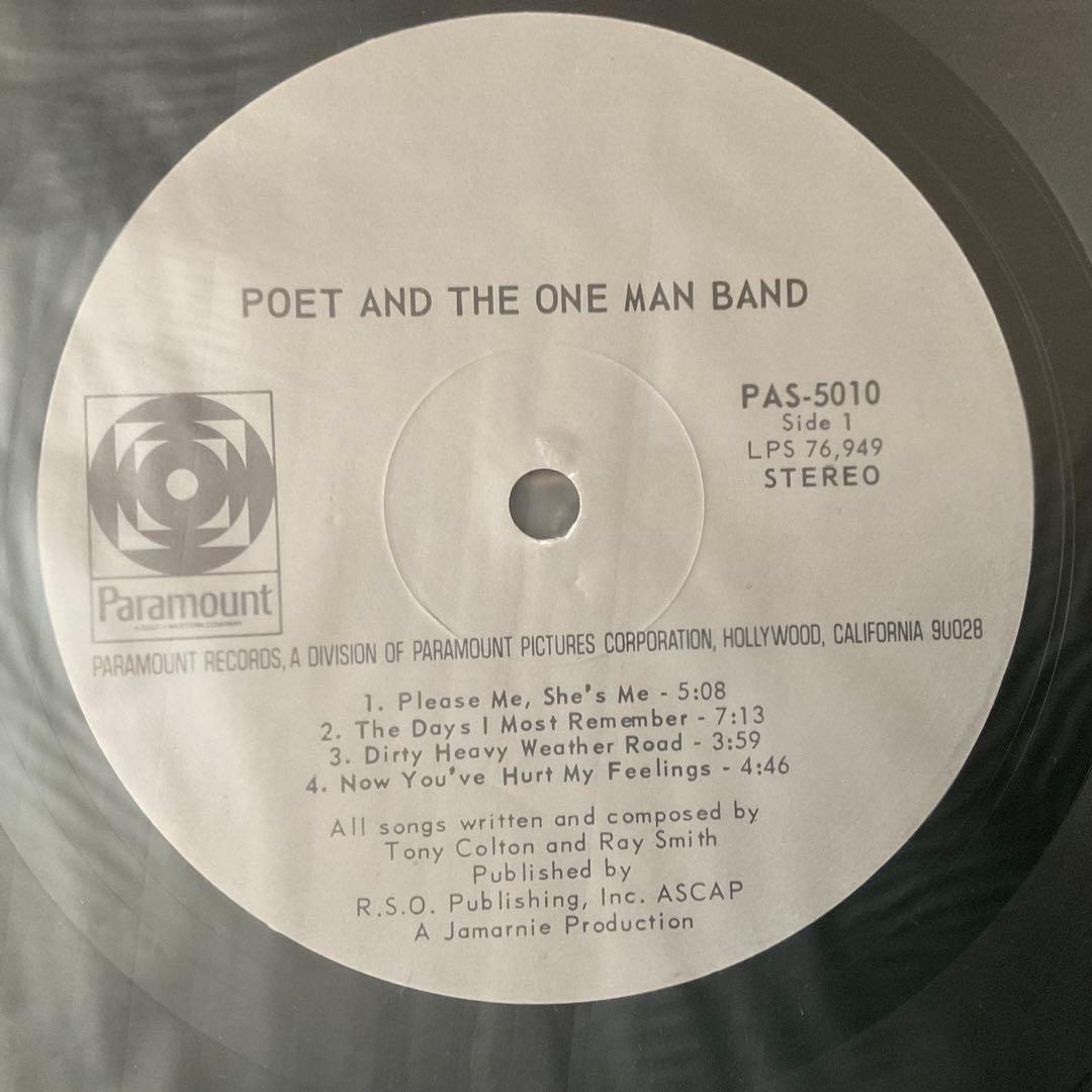 洋楽 POET AND THE ONE MAN BAND