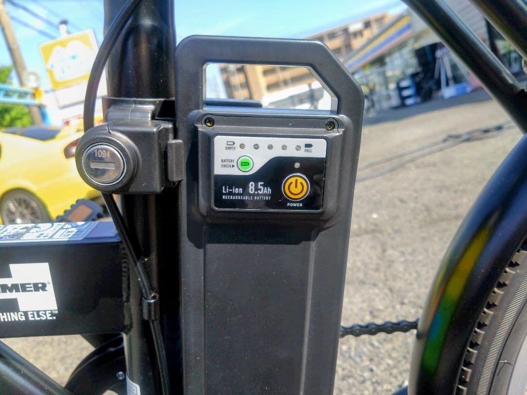 ☆サーターアンダギー様☆HUMMER 電動アシスト折り畳み☆１年保証☆k498