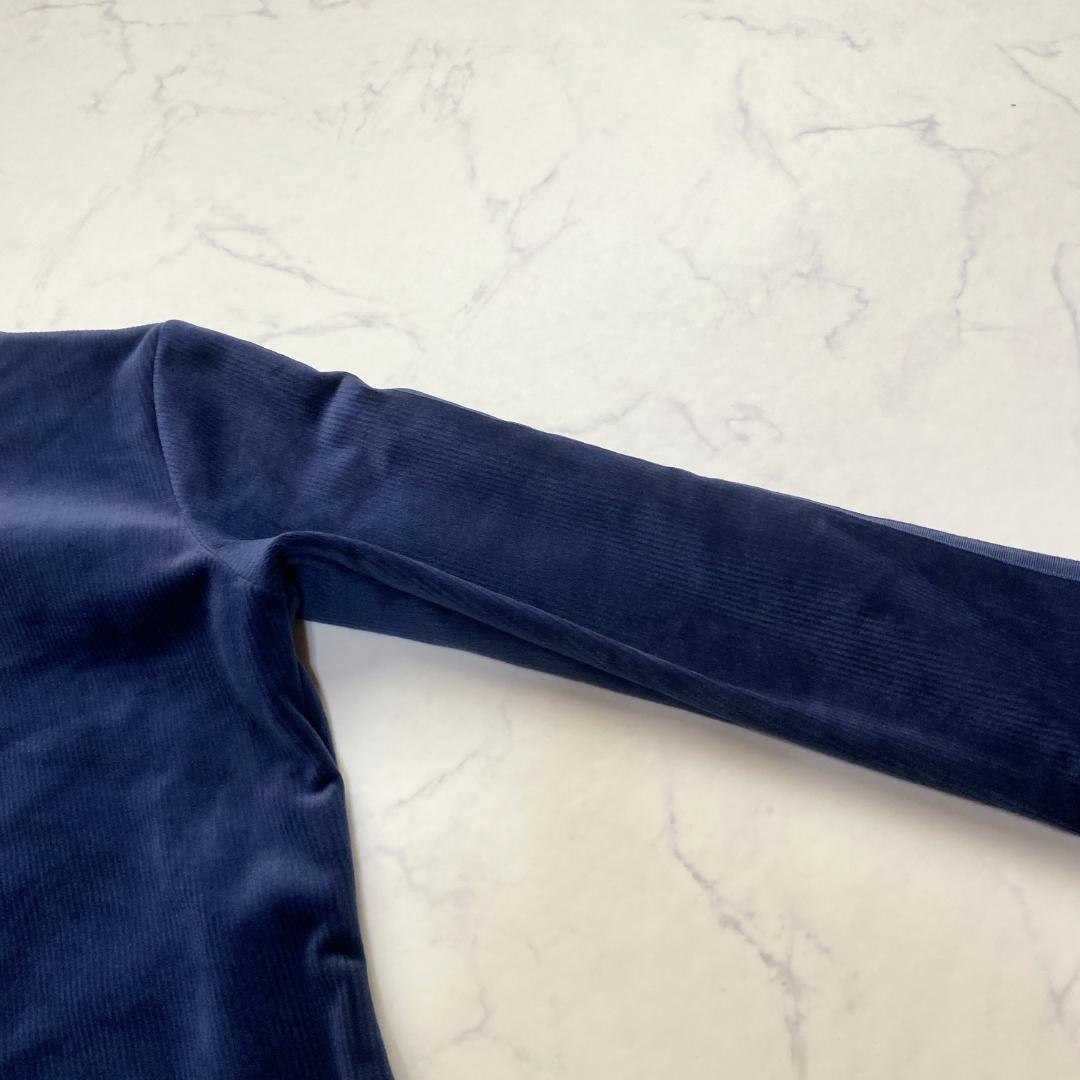 タグ付✨アディダス ゴルフ S セットアップ ジャージ コーデュロイ ネイビー