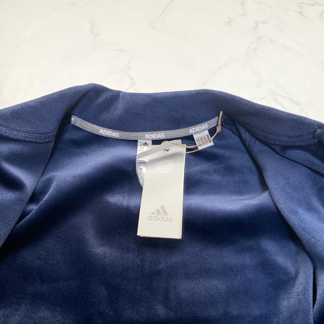 タグ付✨アディダス ゴルフ S セットアップ ジャージ コーデュロイ ネイビー