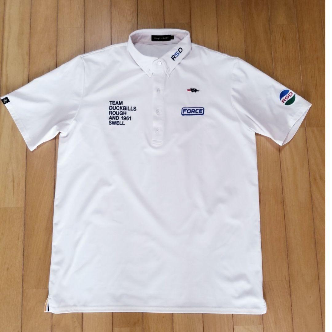 rough&swellラフアンドスウェル半袖ポロシャツ　Lサイズ