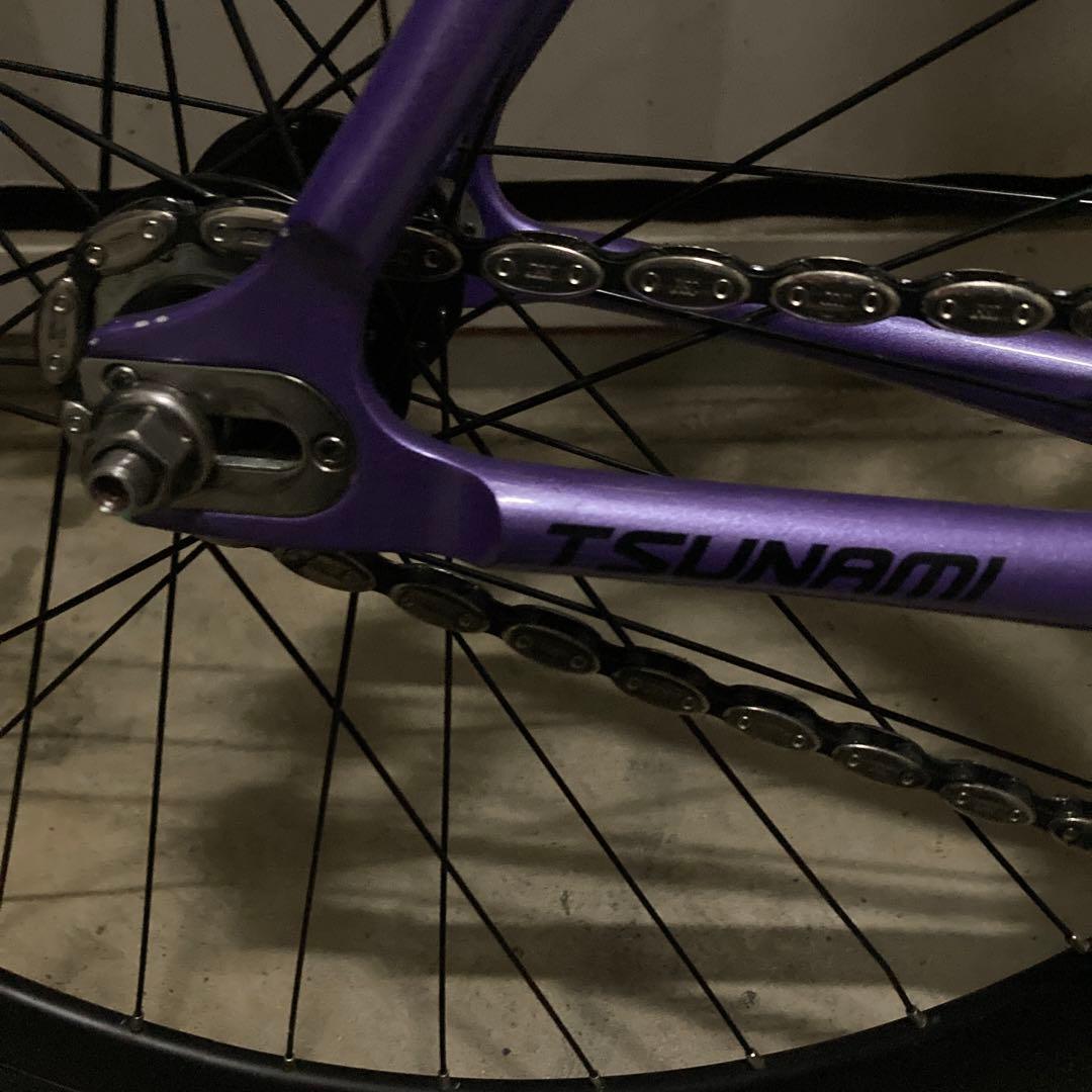 TSUNAMI ピスト　snm100 紫