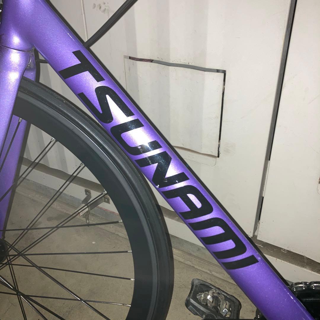 TSUNAMI ピスト　snm100 紫