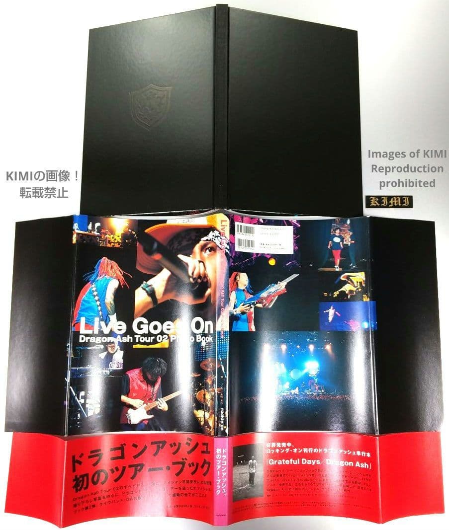 初版 Live Goes On Dragon Ash Tour 2 本 2003