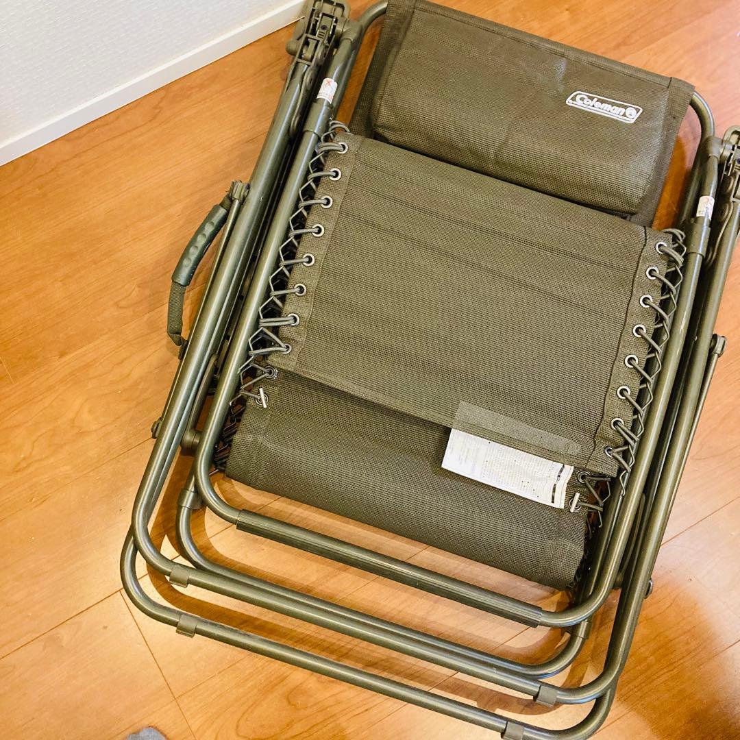 【美品】Coleman インフィニティチェア オリーブ
