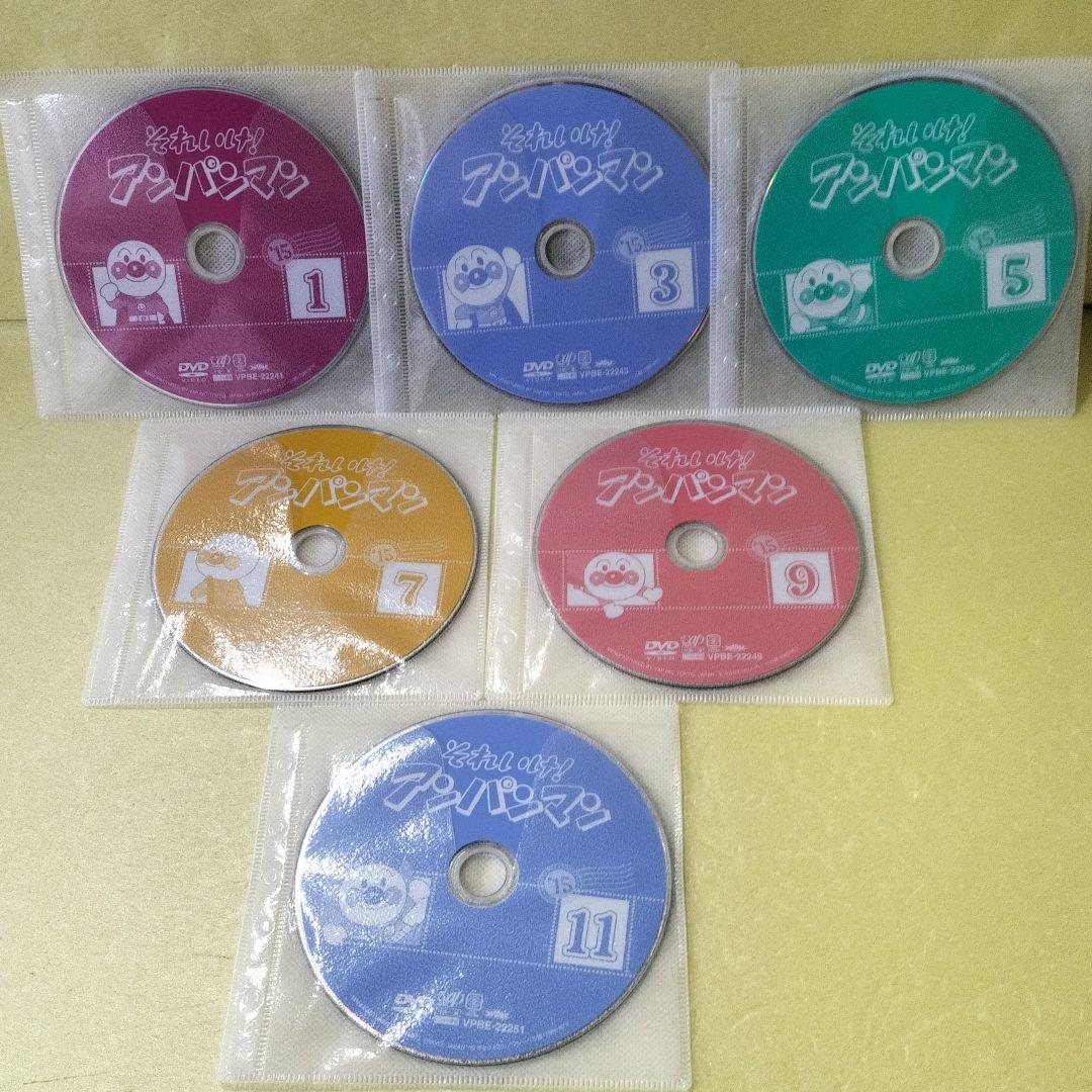 アンパンマン　15シリーズ　12巻セット　レンタル落ち