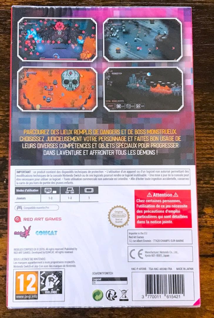 Riddled Corpses EX Switch リドルド・コープス