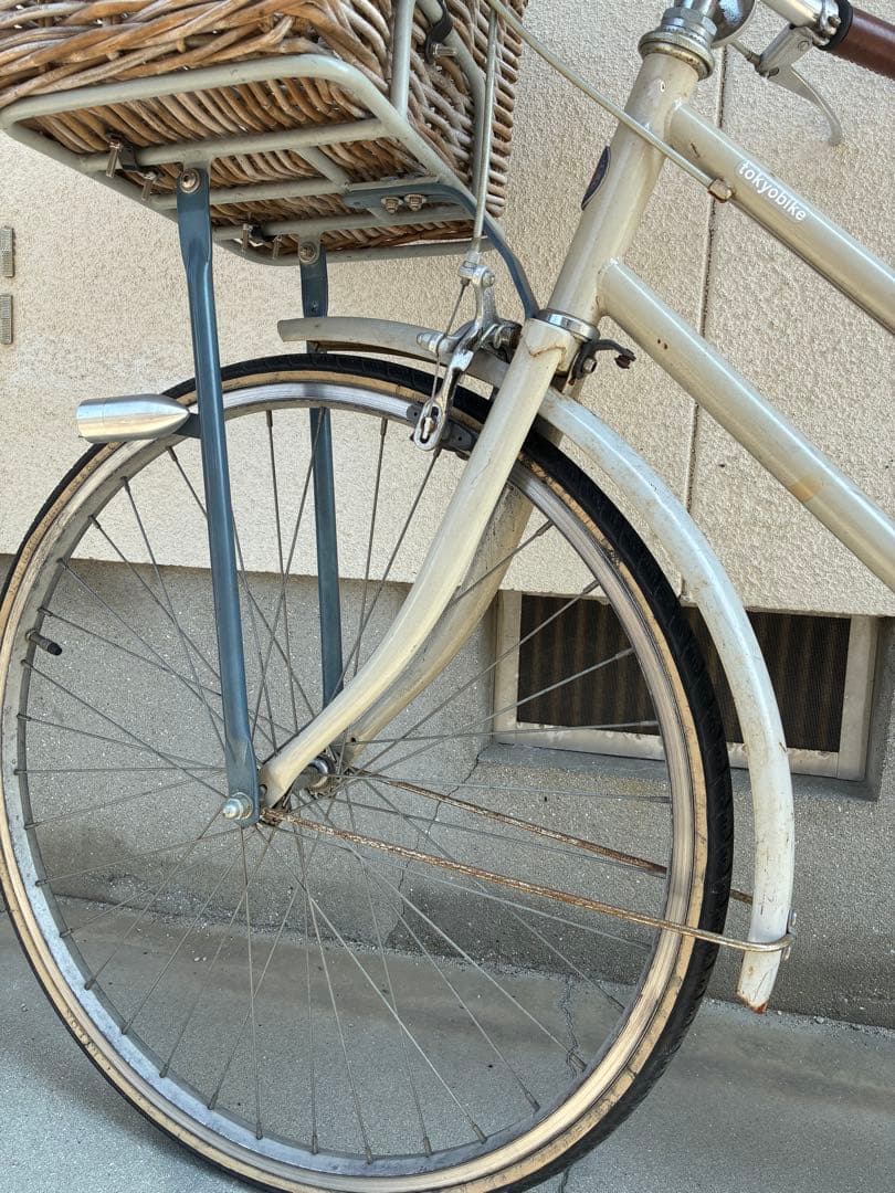 ★たのメル便★トーキョーバイクライト　Basil籐カゴ付き