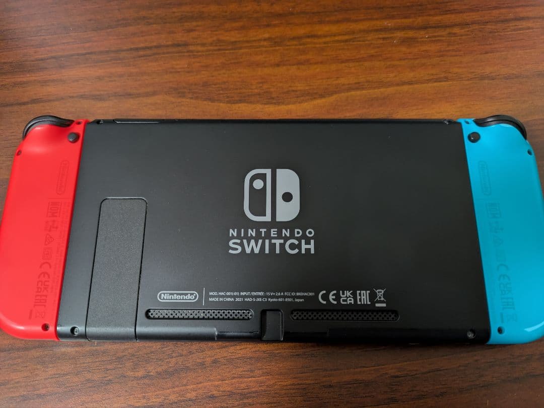 ち*き様 Nintendo Switch 本体 青/赤