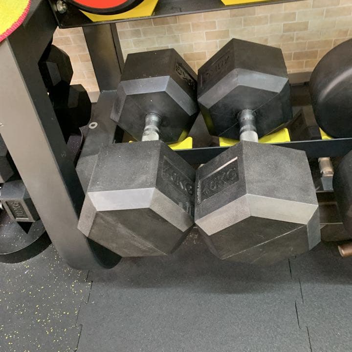 ラバーヘックス  ダンベル　5kg 7.5kg 10kg